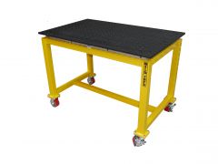 Weld Safe® EC Mobile Fixture Table Nitride Surface - 1200 x 800 x 850 c/w 66pc Fixture Kit