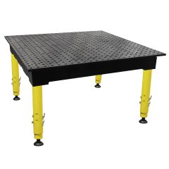BuildPro® MAX Welding Table - 1200 x 1200 mm with Adjustable Legs