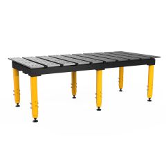 BuildPro® Slotted Welding Table - 1960 x 1000 with Adjustable Legs